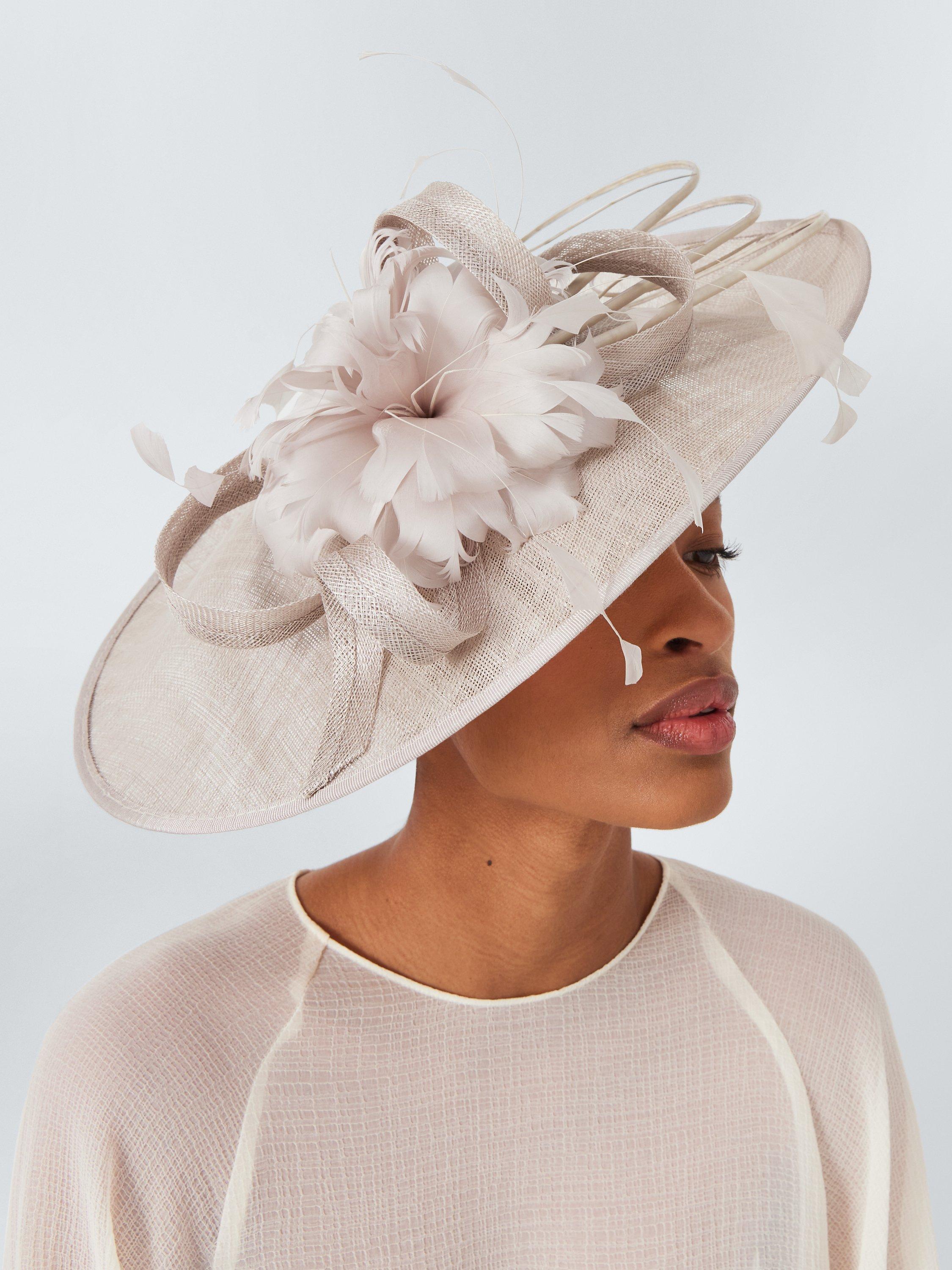 John Lewis Hattie Large Disc Occasion Hat