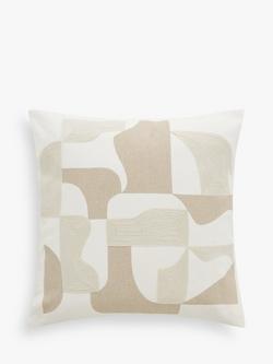 John Lewis Align Cushion, Greige
