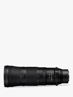 Nikon Z NIKKOR 180-600mm f/5.6-6.3 VR Super-Telephoto Zoom Lens, Black