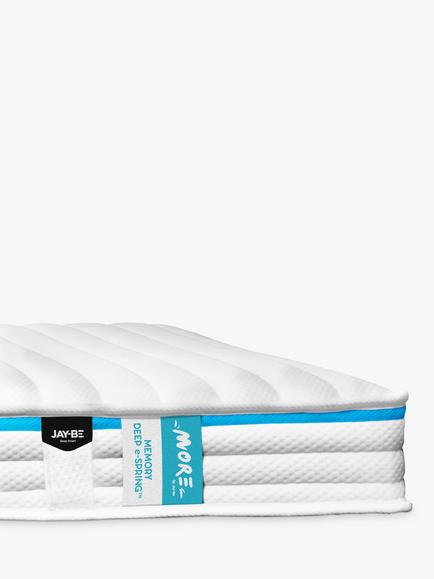 JAY-BE MORE Memory E-Spring Children's Mattress, Medium to Firm Tension, Single, White