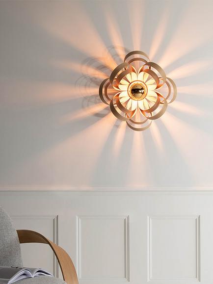 Tom Raffield Skipper Wall Light, Oak
