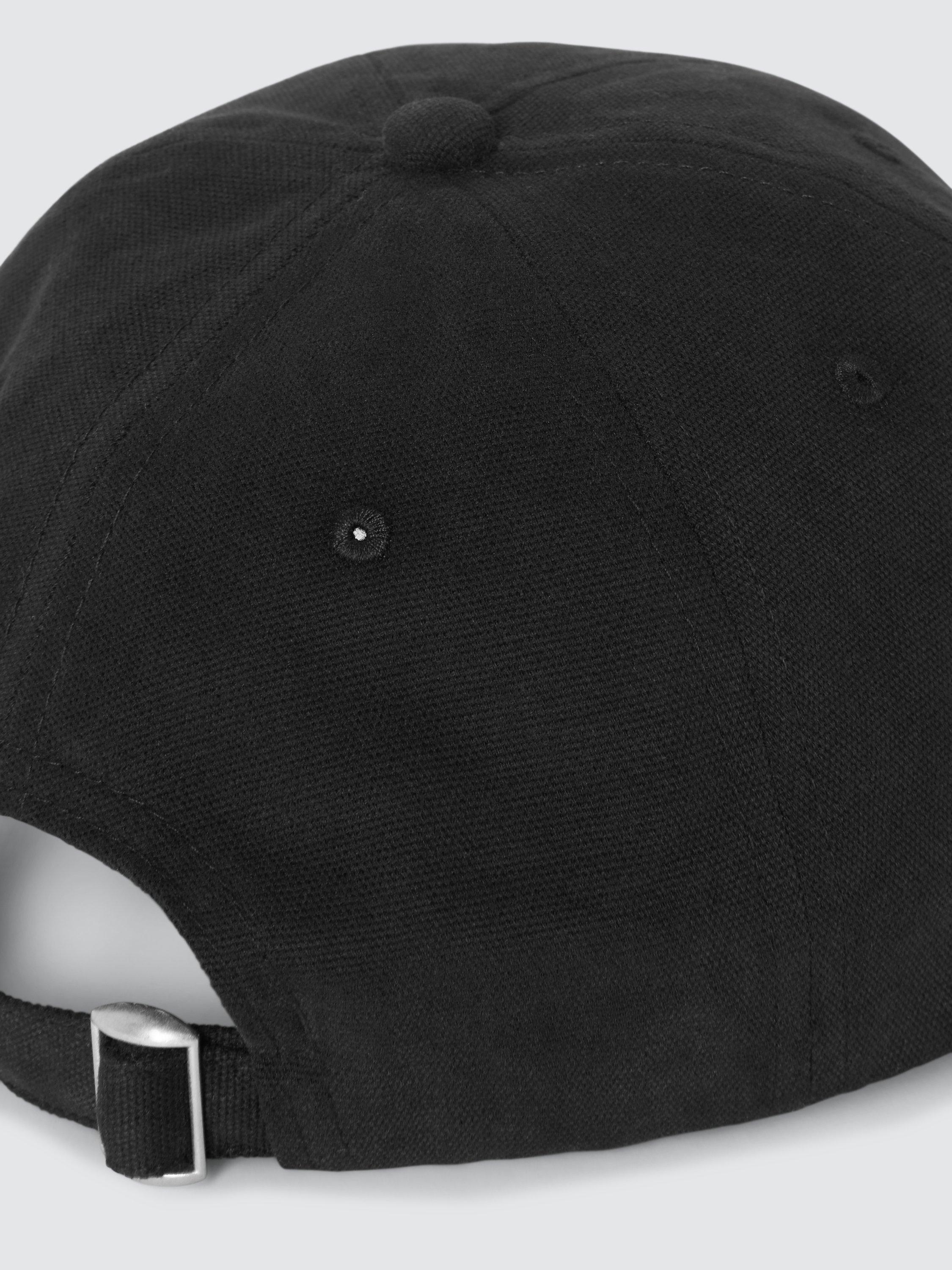 John Lewis Cotton Baseball Cap, Black