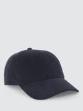 John Lewis Cotton Baseball Cap, Navy