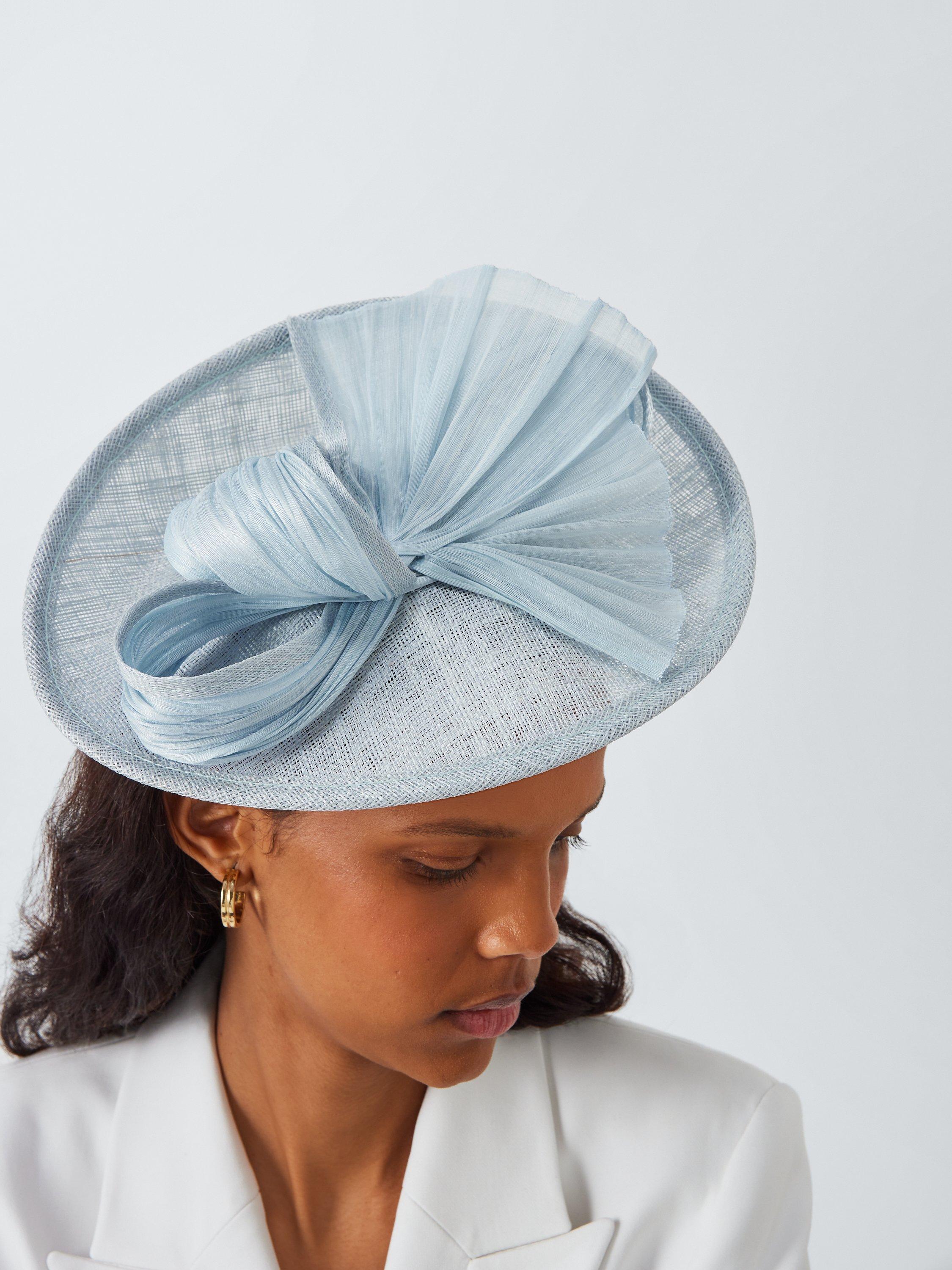 John Lewis Tilly Upturn Fascinator, Sky