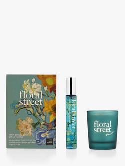 Floral Street x Van Gogh Museum Sweet Almond Blossom Eau de Parfum & Candle Fragrace Gift Set, 