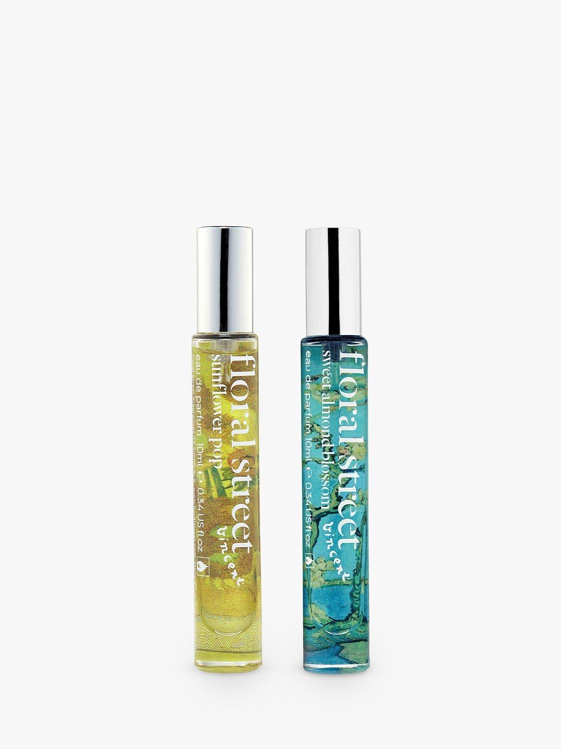 Product image 2 of 3, which shows Floral Street x Van Gogh Museum Sunflower Pop and Sweet Almond Blossom Travel Duo Fragrance Gift Set