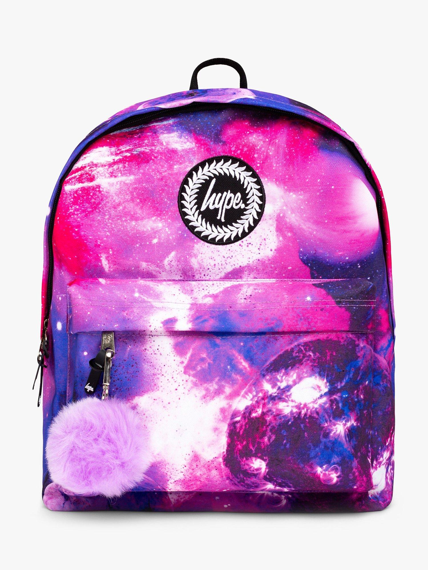 Hype Kids' Galactic Space Backpack, Purple/Multi