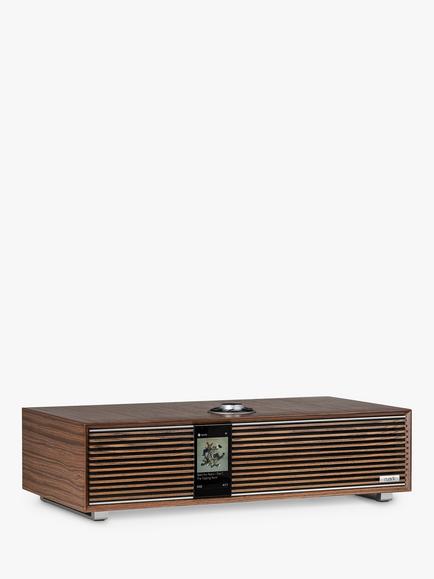 Ruark R410 DAB/DAB+/FM/Internet Radio Bluetooth Wi-Fi Wireless All-In-One Music System, Brown