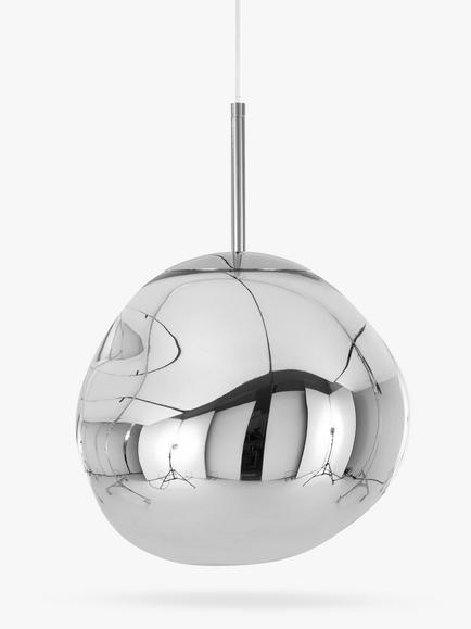 Tom Dixon Melt Mini Pendant Ceiling Light - view 2, Silver