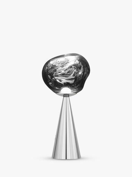 Tom Dixon Melt Rechargeable Table Lamp, Silver