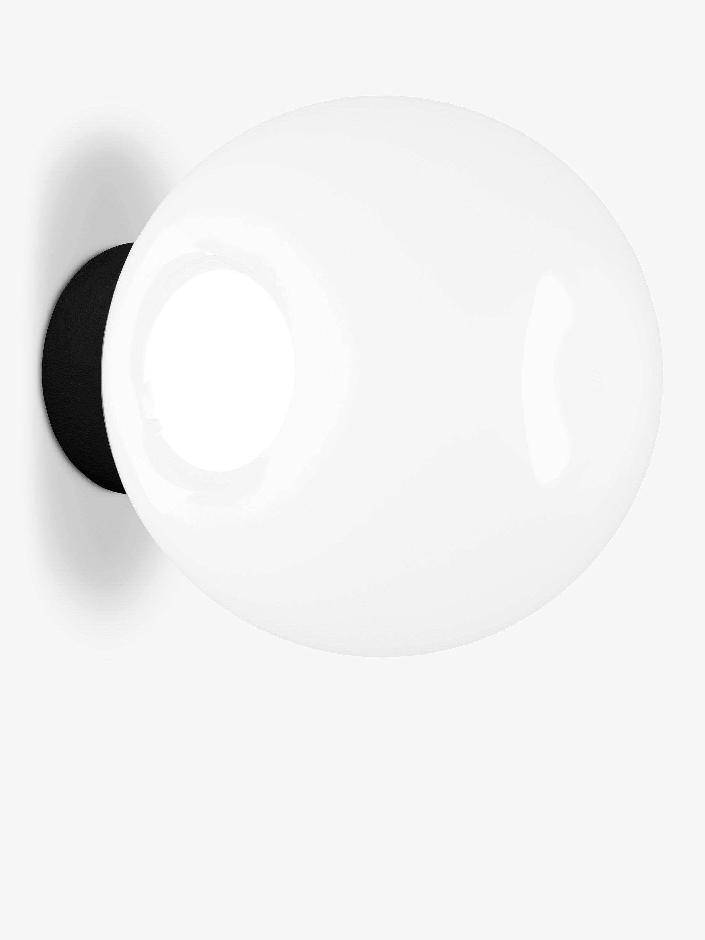 Tom Dixon Globe Wall Light, Opal White