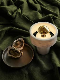 Tom Dixon Stone Marble LED Rechargeable Table Lamp, Stone - view 2, Stone