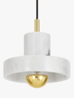 Tom Dixon Stone Marble LED Pendant Ceiling Light, Stone - view 2, Stone