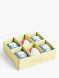 John Lewis Mini Character Eggs Hanging Decoration, Pack of 6, Multi