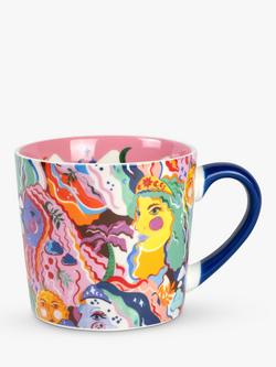 Eleanor Bowmer Athena New Bone China Mug, 300ml, Multi, Multi