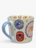 Eleanor Bowmer 'Mr' New Bone China Mug, 300ml, Multi