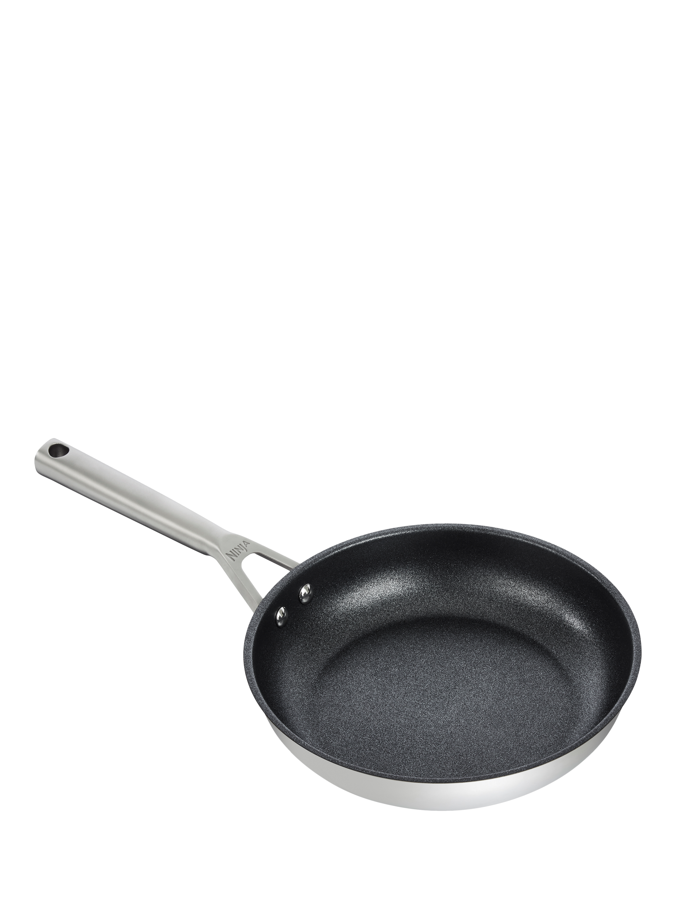 Ninja ZEROSTICK Stainless Steel Non-Stick 20cm & 26cm Frying Pans, Set of 2