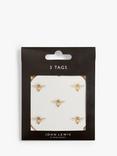 John Lewis Bee Round Gift Tags, Pack of 3, Multi