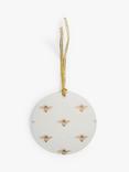 John Lewis Bee Round Gift Tags, Pack of 3, Multi