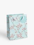 John Lewis Cherry Blossom Gift Bag, Blue