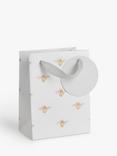 John Lewis Bee Gift Bag, White