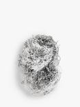 John Lewis Shredded Tissue Paper, White/Silver