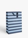 John Lewis Stripe/Spot Gift Bag, Blue