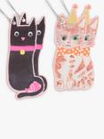 Paper Salad Cat Gift Tags, Pack of 4