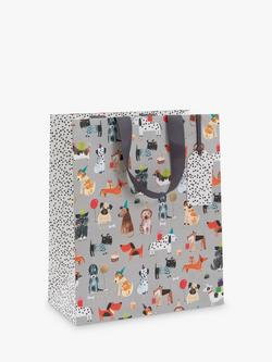 Paper Salad Party Dogs Gift Bag, Medium, Multi
