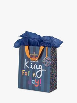 Paper Salad King for a Day Gift Bag, Medium - view 2, Multi