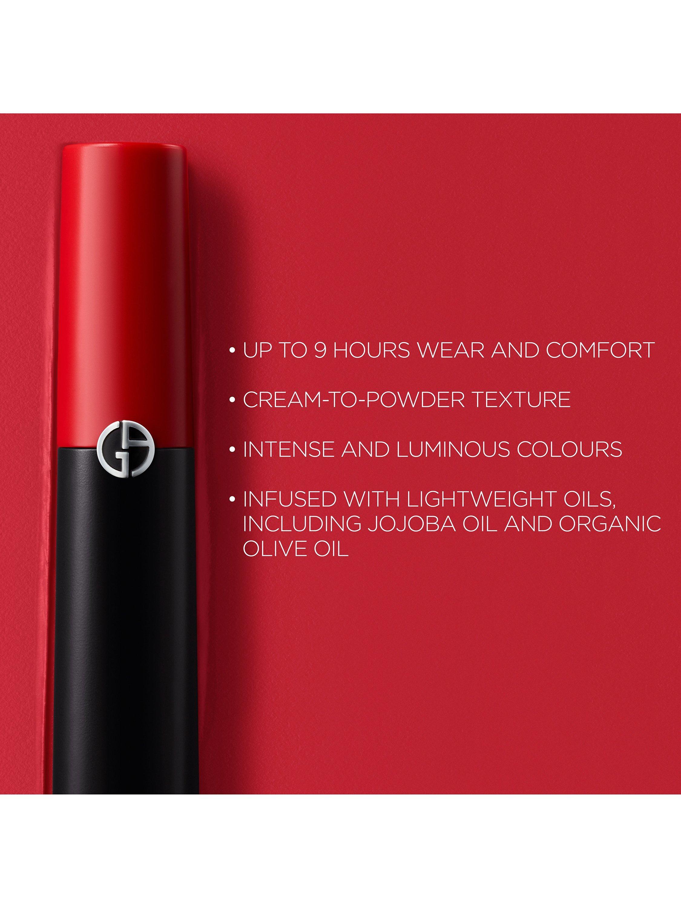 Product image 6 of 6, which shows Giorgio Armani Lip Power Matte Long Wear Lipstick, 400
