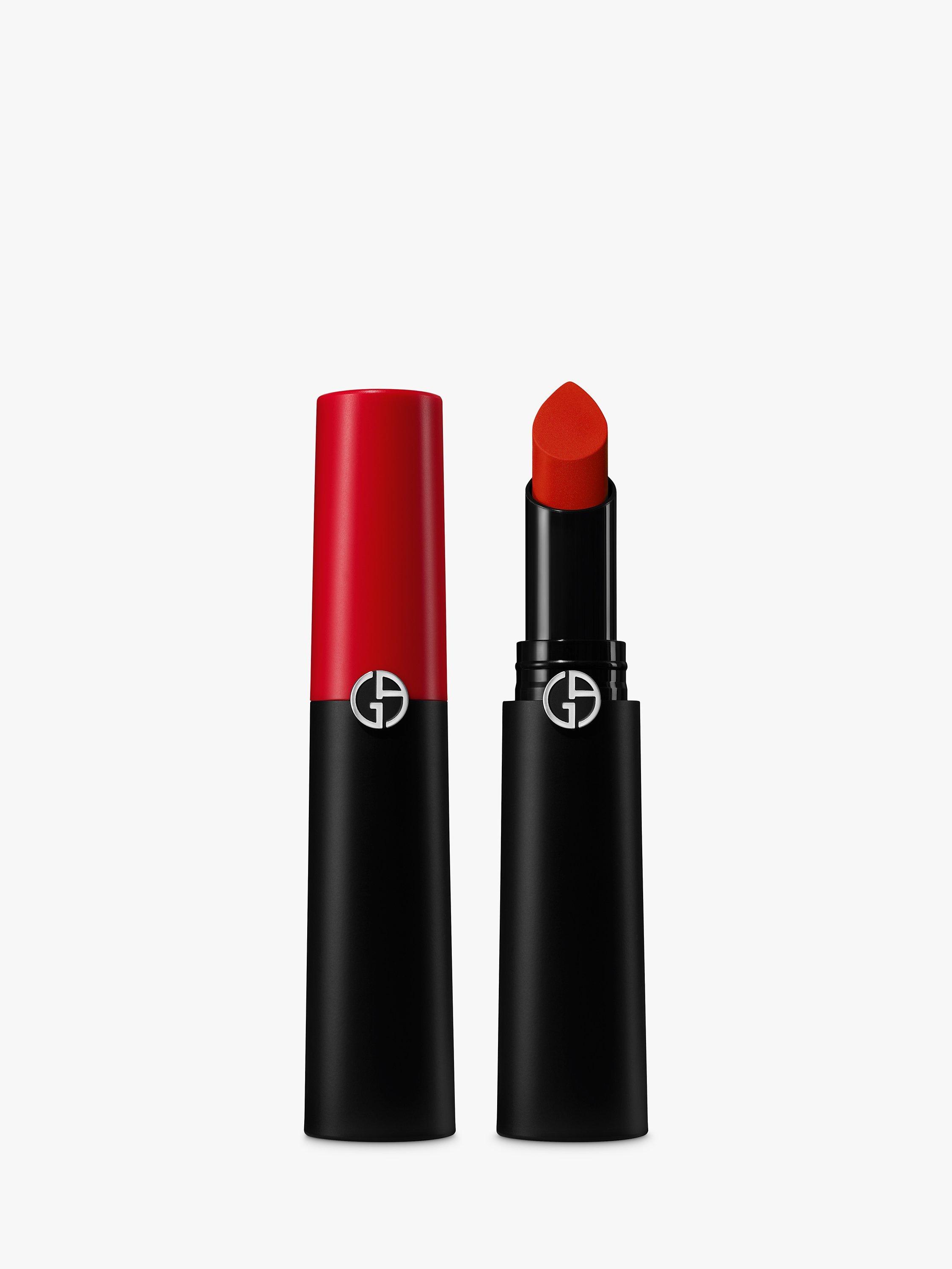 Product image 1 of 6, which shows Giorgio Armani Lip Power Matte Long Wear Lipstick, 405