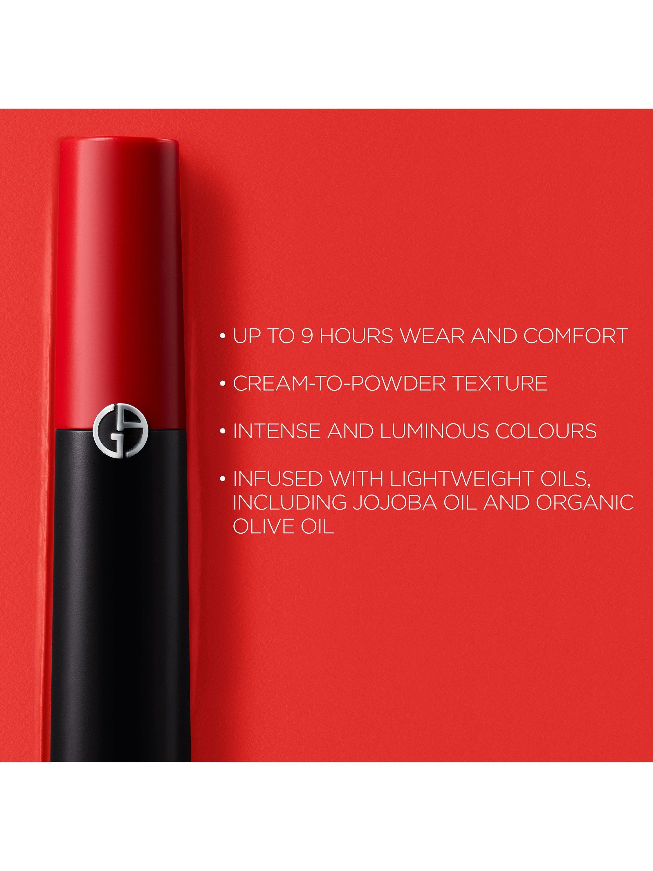 Product image 6 of 6, which shows Giorgio Armani Lip Power Matte Long Wear Lipstick, 307