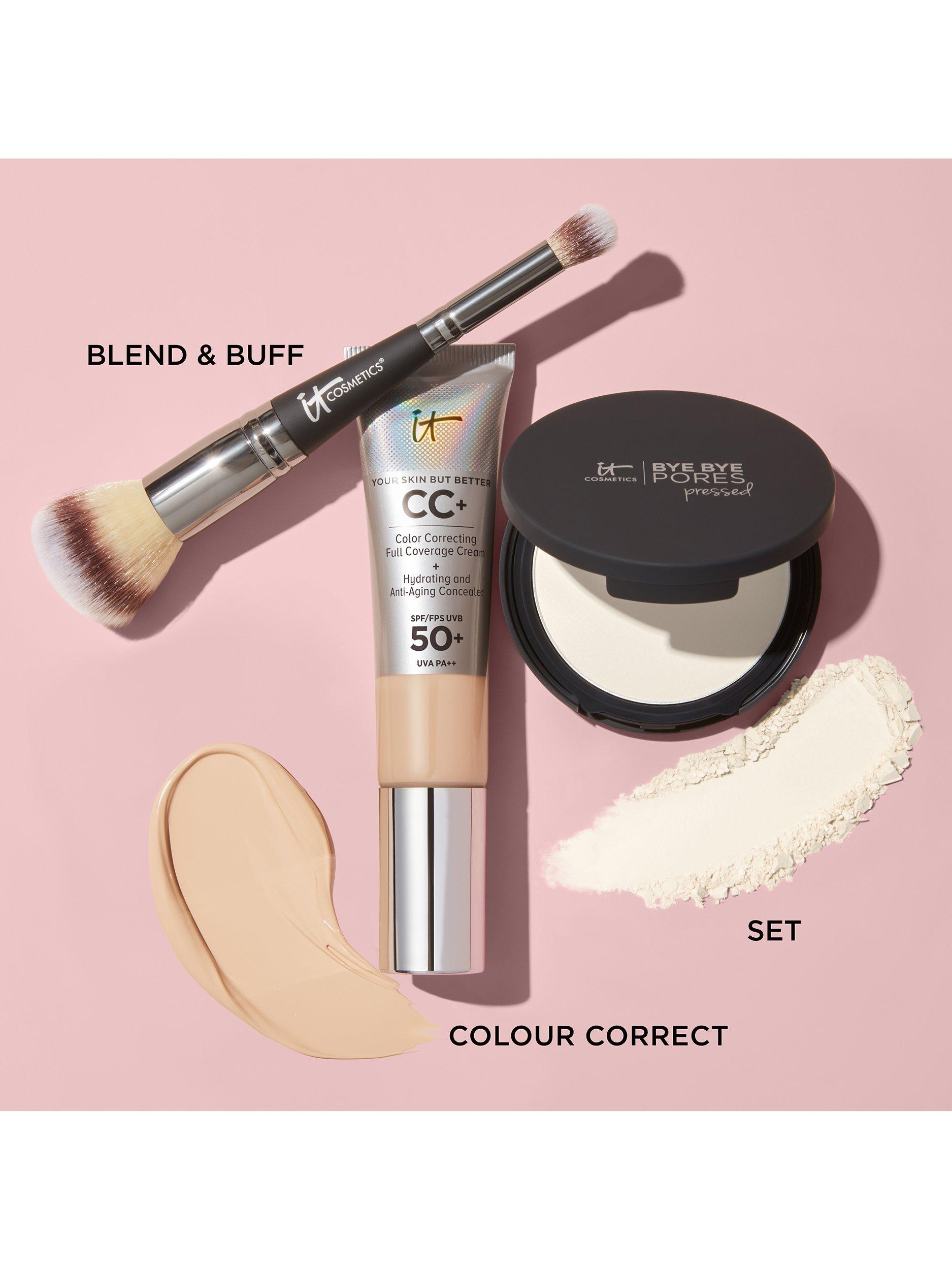 Product image 5 of 5, which shows IT Cosmetics Your Skin But Better CC+ Cream with SPF 50+ Supersize, Neutral Tan