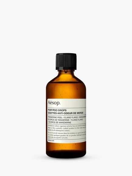 Aesop Post-Poo Drops Toilet Deodoriser, 100ml, 