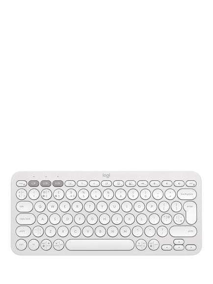 Logitech Pebble Keys 2 K380s Minimalist Keyboard, White