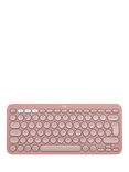 Logitech Pebble Keys 2 K380s Minimalist Keyboard, Rose