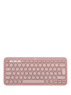 Logitech Pebble Keys 2 K380s Minimalist Keyboard, Rose