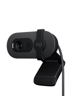 Logitech Brio 100 Full HD 1080p Webcam, Graphite, Graphite