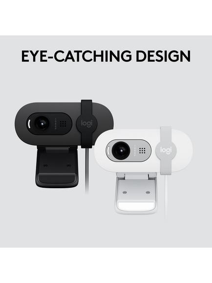 Logitech Brio 100 Full HD 1080p Webcam, Graphite - view 2, Graphite