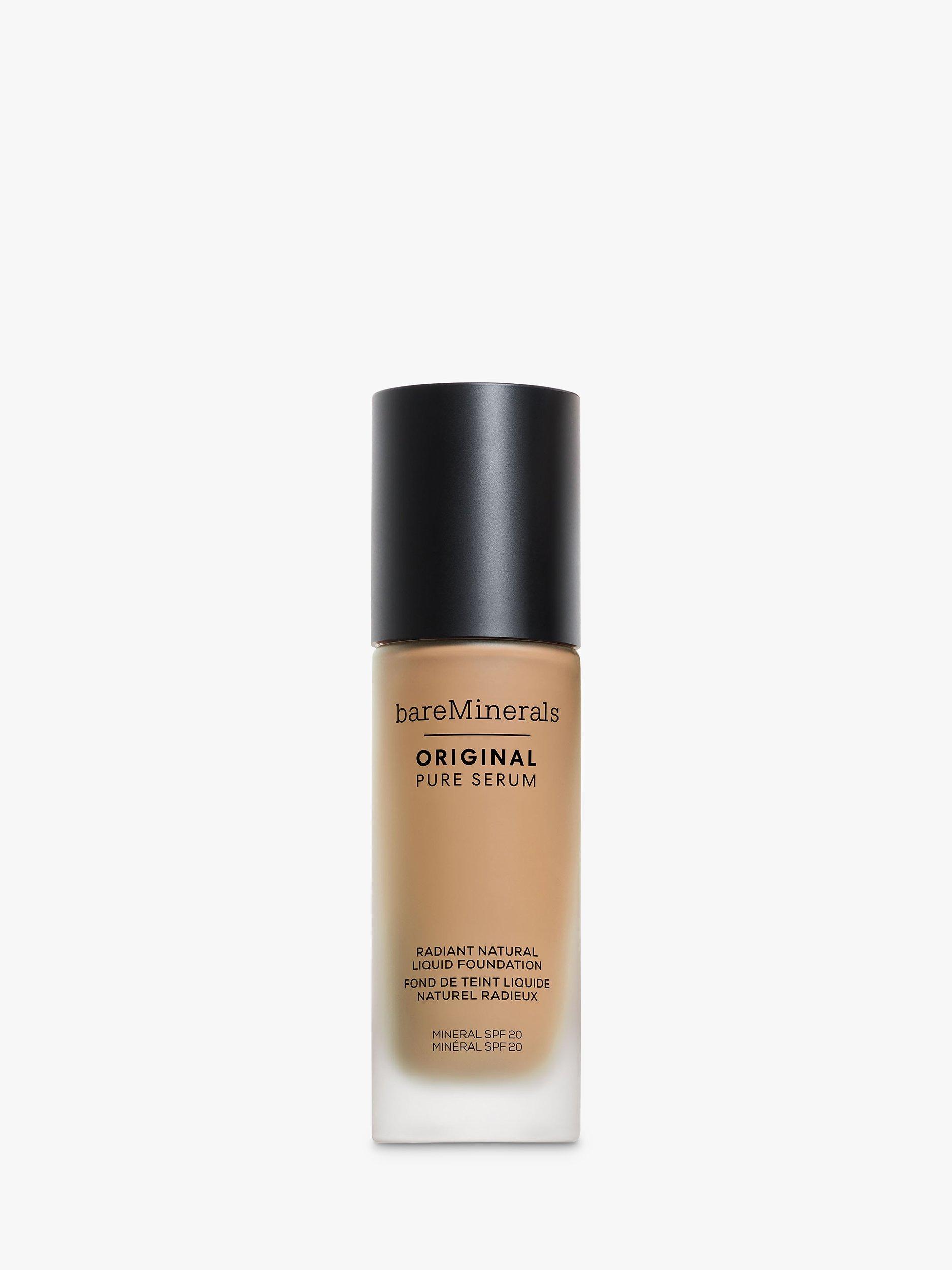 Product image 1 of 8, which shows bareMinerals ORIGINAL Pure Serum Radiant Natural Liquid Foundation, Medium Neutral 1