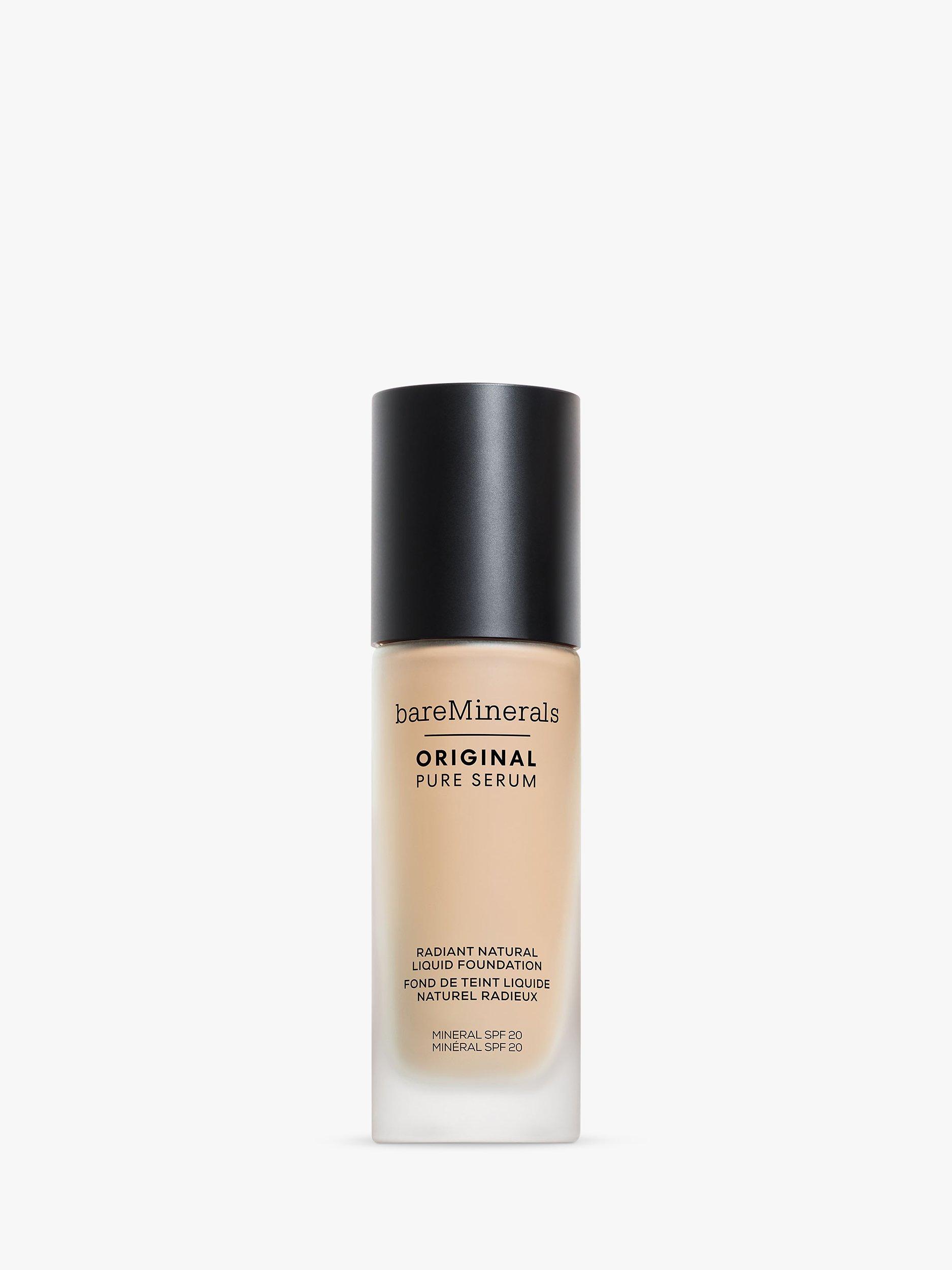 Product image 1 of 8, which shows bareMinerals ORIGINAL Pure Serum Radiant Natural Liquid Foundation, Fair Neutral 1.5