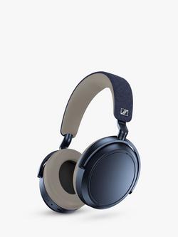 Sennheiser Momentum 4 Wireless Noise Cancelling Bluetooth Over-Ear Headphones with Mic/Remote, Denim Blue