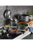 Circulon ScratchDefense Non-Stick Saucepan & Straining Lid Set, 3 Piece
