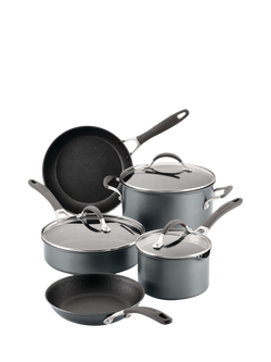 Circulon ScratchDefense Non-Stick Pan Set, 5 Piece, Grey