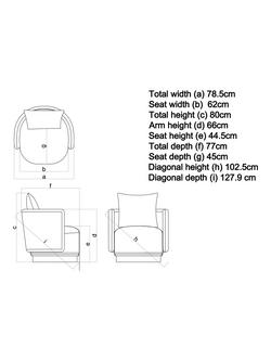 John Lewis Piro Swivel Armchair, Cream Natural Boucle - view 2, Cream Natural Boucle