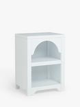 John Lewis Arc Nursery Bedside Table, White