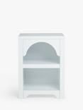 John Lewis Arc Nursery Bedside Table, White