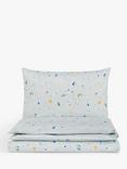 John Lewis Outer Space Reversible Pure Cotton Toddler Duvet Cover and Pillowcase Set, Multi