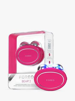 FOREO BEAR™ 2 Advanced Microcurrent Full-Facial Toning Device, Fuchsia, Fuchsia